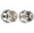 Emtek RK-US15-ENTR Satin Nickel Rope Keyed Entry Knob with Your Choice of Rosette