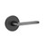Emtek HLO-US19-PRIV Flat Black Helios Privacy Lever with Your Choice of Rosette