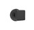 Emtek SQU-US19-PRIV Flat Black Square Privacy Knob with Your Choice of Rosette