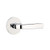 Emtek SIO-US26-PRIV Polished Chrome Sion Privacy Lever with Your Choice of Rosette