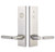 Emtek 5362US15 Satin Nickel Modern Rectangular 2-Point Dummy Lockset