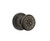 Emtek PT-MB-PHD Medium Bronze Petal (Pair) Half Dummy Knobs with Your Choice of Rosette