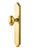 Emtek 7041US7 French Antique 2" x 10" Concord Style Non-Keyed Dummy, Single Sided Sideplate Lockset