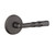 Emtek MT-FB-PRIV Flat Black Montrose Privacy Lever with Your Choice of Rosette