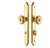 Emtek 7243US3 Lifetime Brass 1-1/2" x 11" Concord Style Non-Keyed Thumbturn Privacy Narrow Sideplate Lockset