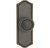 Emtek 7209US10B Oil Rubbed Bronze Rope Style Non-Keyed Privacy Sideplate Lockset