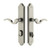Emtek 7442US26 Polished Chrome 2" x 10" Concord Style 3-3/8" C-to-C Passage/Single Keyed Sideplate Lockset