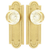 Emtek 8052US3 Lifetime Brass Belmont Style Non-Keyed Dummy, Pair Sideplate Lockset