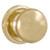 Weslock 00605I3--0020 Impresa Half Dummy Lock Bright Brass Finish