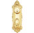 Emtek 8091US3 Lifetime Brass Victoria Style 3-5/8" C-to-C Passage/Double Keyed Sideplate Lockset