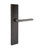 Emtek 8045US10B Oil Rubbed Bronze 2" x 10" Modern Rectangular Style Non-Keyed Dummy, Pair Narrow Sideplate Lockset