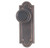 Emtek 8052US10B Oil Rubbed Bronze Belmont Style Non-Keyed Dummy, Pair Sideplate Lockset