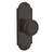 Emtek 8016US10B Oil Rubbed Bronze Delaware Style Non-Keyed Passage Sideplate Lockset