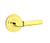Emtek M-US3-PHD Lifetime Brass Milano (Pair) Half Dummy Levers with Your Choice of Rosette