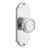 Emtek 8016US26 Polished Chrome Delaware Style Non-Keyed Passage Sideplate Lockset