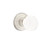 Emtek BL-US15-PHD Satin Nickel Bristol Glass (Pair) Half Dummy Knobs with Your Choice of Rosette