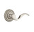Emtek C-US15A-PASS Pewter Cortina Passage Lever with Your Choice of Rosette
