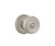 Emtek W-US15A-PASS Pewter Waverly Passage Knob with Your Choice of Rosette