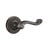 Emtek RL-US10B-PASS Oil Rubbed Bronze Rope Passage Lever with Your Choice of Rosette