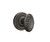 Emtek V-US10B-PASS Oil Rubbed Bronze Victoria Passage Knob with Your Choice of Rosette