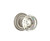 Emtek GT-US15A-PASS Pewter Georgetown Glass Passage Knob with Your Choice of Rosette