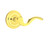 Emtek C-US3-PASS Lifetime Brass Cortina Passage Lever with Your Choice of Rosette