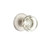 Emtek GT-US15-PASS Satin Nickel Georgetown Glass Passage Knob with Your Choice of Rosette