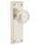 Emtek 8204US26 Polished Chrome Quincy Style Non-Keyed Privacy Sideplate Lockset