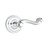 Emtek RL-US26-PRIV Polished Chrome Rope Privacy Lever with Your Choice of Rosette