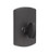 Emtek 8574-FB Flat Black #4 Style Sandcast Bronze Single Sided Deadbolt