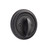 Emtek 8550US19 Flat Black Regular Style Single Sided Deadbolt