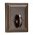 Emtek 8579US10B Oil Rubbed Bronze Wilshire Style Single Sided Deadbolt