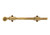 Emtek 8512TWB Tumbled White Bronze 12" Surface Bolt with 3 Strikes and Screws