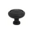 Emtek 86092FB Flat Black 1-1/4" Tuscany Bronze Round Knob