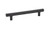 Emtek 86461US19 Flat Black 6" C-to-C Urban Modern Hex Pull
