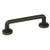 Emtek 86056MB Medium Bronze 4" Sandcast Bronze Rod Pull