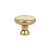Emtek 86027US3 Polished Brass 1-3/4" Traditional Brass Providence Knob