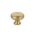 Emtek 86213US4 Satin Brass 1-3/4" Arts & Crafts Brass Round Dimpled Knob