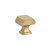 Emtek 86421US4 Satin Brass 1-1/4" Art Deco Knob