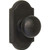 Weslock 7110F-2 Black Wexford Privacy Knob with Premiere Rosette