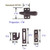 Emtek 8703US10B Oil Rubbed Bronze Standard Size Casement Latch with 3 Strikes and Screws