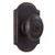 Weslock 7140M-1 Oil Rubbed Bronze Durham Keyed Entry Knob with Premiere Rosette