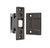 Emtek 8801US10B Oil Rubbed Bronze Roller Catch with Strikes and Screws