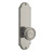Emtek 8816US15A Pewter Delaware Style Non-Keyed Privacy Sideplate Lockset