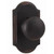 Weslock 7105F-1 Oil Rubbed Bronze Wexford Dummy Knob with Premiere Rosette