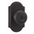 Weslock 7140F-1 Oil Rubbed Bronze Wexford Keyed Entry Knob with Premiere Rosette