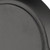 Emtek 8981US19 Flat Black Quincy Style 5-1/2" C-to-C Passage/Double Keyed Sideplate Lockset
