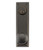 Emtek 8985US19 Flat Black Quincy Style 5-1/2" C-to-C Dummy, Pair Sideplate Lockset