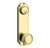 Emtek 8997US3 Lifetime Brass Delaware Style 5-1/2" C-to-C Passage/Double Keyed Sideplate Lockset