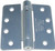 Emtek 95024US15A Pewter 4" 1/4" Radius Corner Spring Hinge